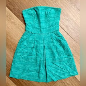 Banana Republic Tweed Strapless Dress Pockets - 0P